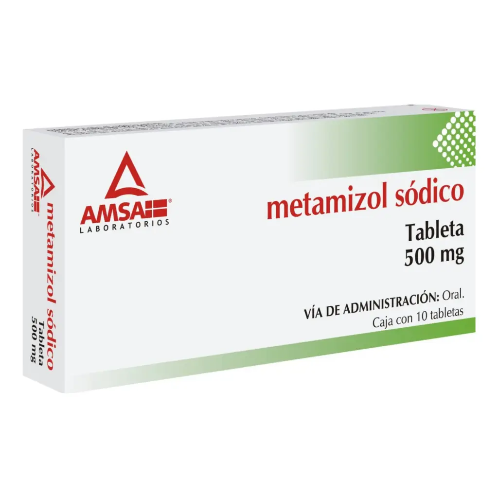 METAMIZOL SODICO 500MG C/10 TABS (AMSA)