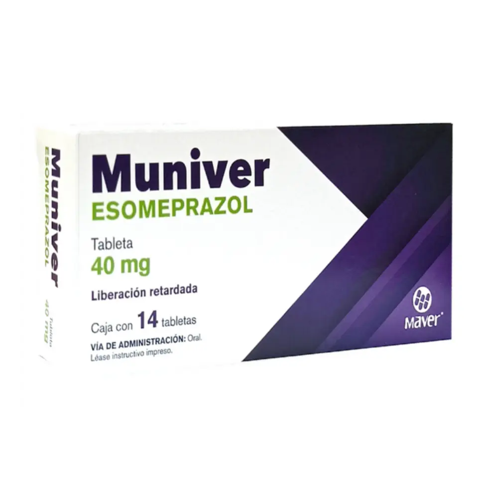 ESOMEPRAZOL 40MG C/14 TAB (MAVER)