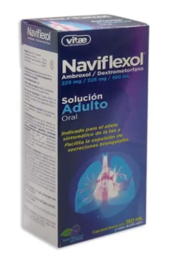 NAVIFLEXOL ADULTO SOL C/150 ML (AMBROXOL/DEXTROMETORFANO)(VITAE)