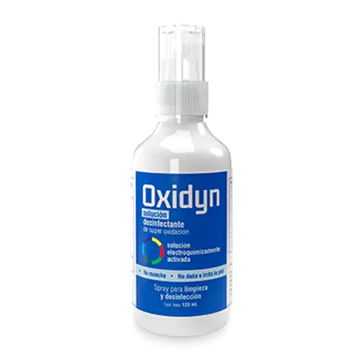 OXIDYN SOLUCION C/120 ML (ACIDO HIPOCLOROSO)(BELABEL)