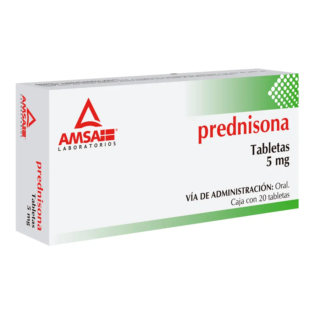 PREDNISONA 5 MG C/20TABS (AMSA)
