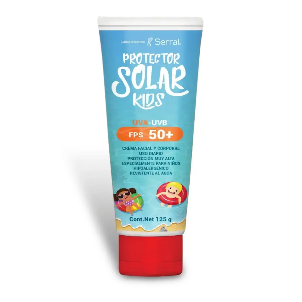 PROTECTOR SOLAR KIDS FPS 50+ CREM 125GR (SERRAL)