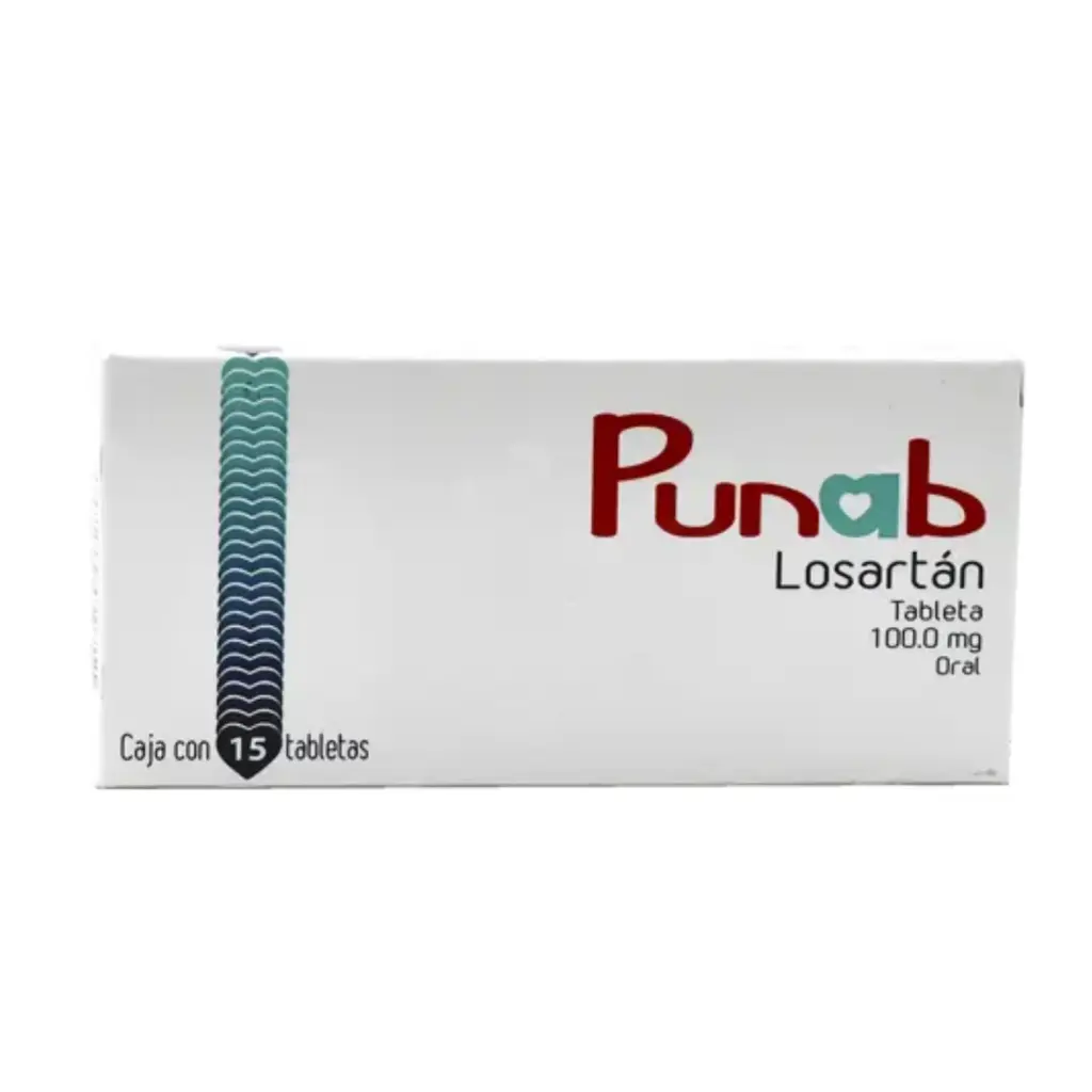 PUNAB 100MG C/15 TABS (LOSARTAN)(WERMAR)