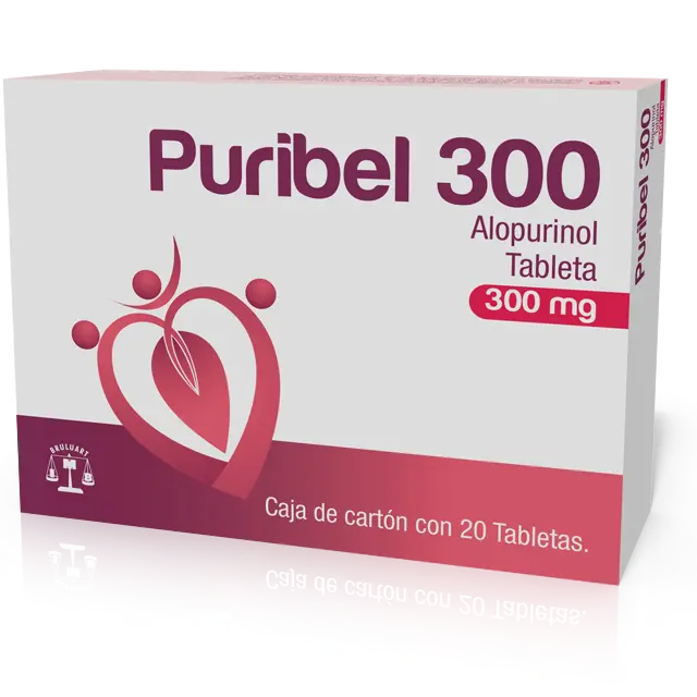 PURIBEL 300 MG C/20 TABS (ALOPURINOL)(BRULUART)