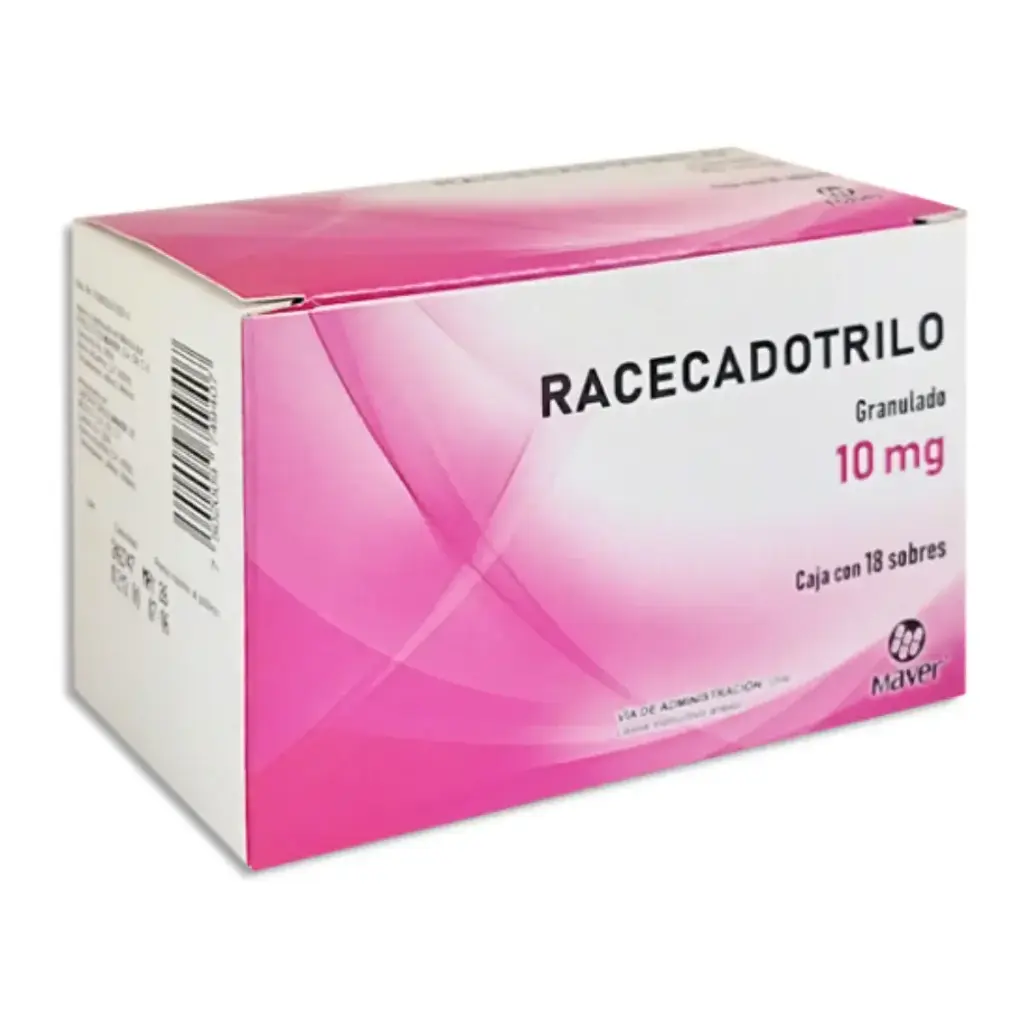RACECADOTRILO 10 MG GRANULADO C/18 SOBRES (MAVER)