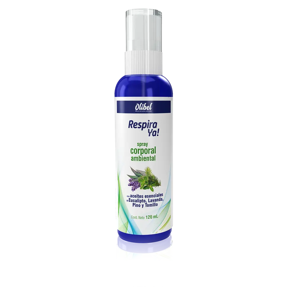 RESPIRA YA! SPRAY AMBIENTAL C/120ML (OLIBEL)(IVA)(BELABEL)