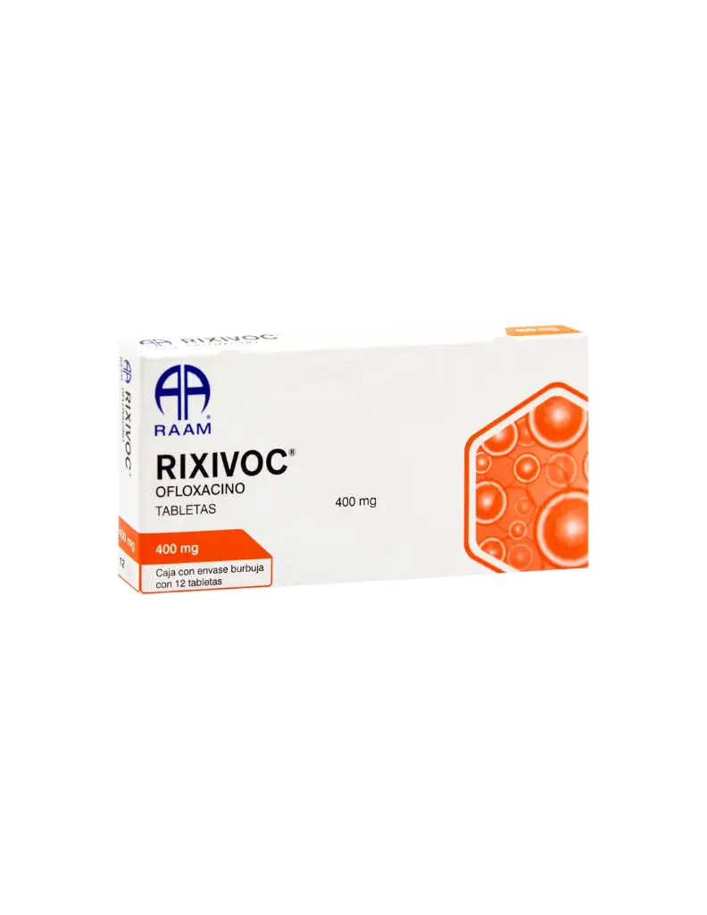 RIXIVOC 400 MG C/12 TAB OFLOXACINO (RAAM)