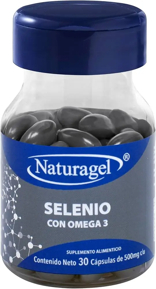 SELENIO C/OMEGA 3 CON 30 CAP (NATURAGEL)