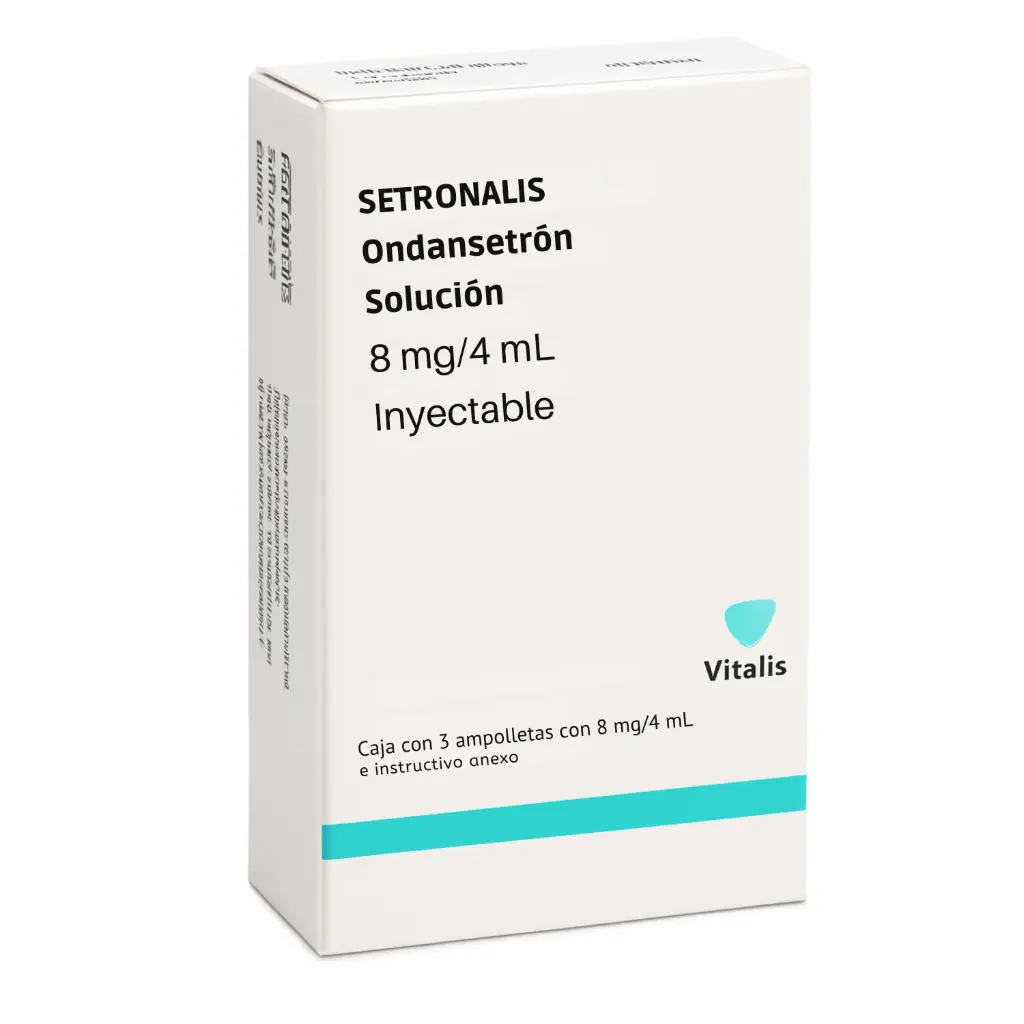 SETRONALIS 8 MG/4ML C/3 AMP (VITALIS)