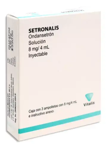 SETRONALIS 8 MG/4ML C/3 AMP(VITALIS)