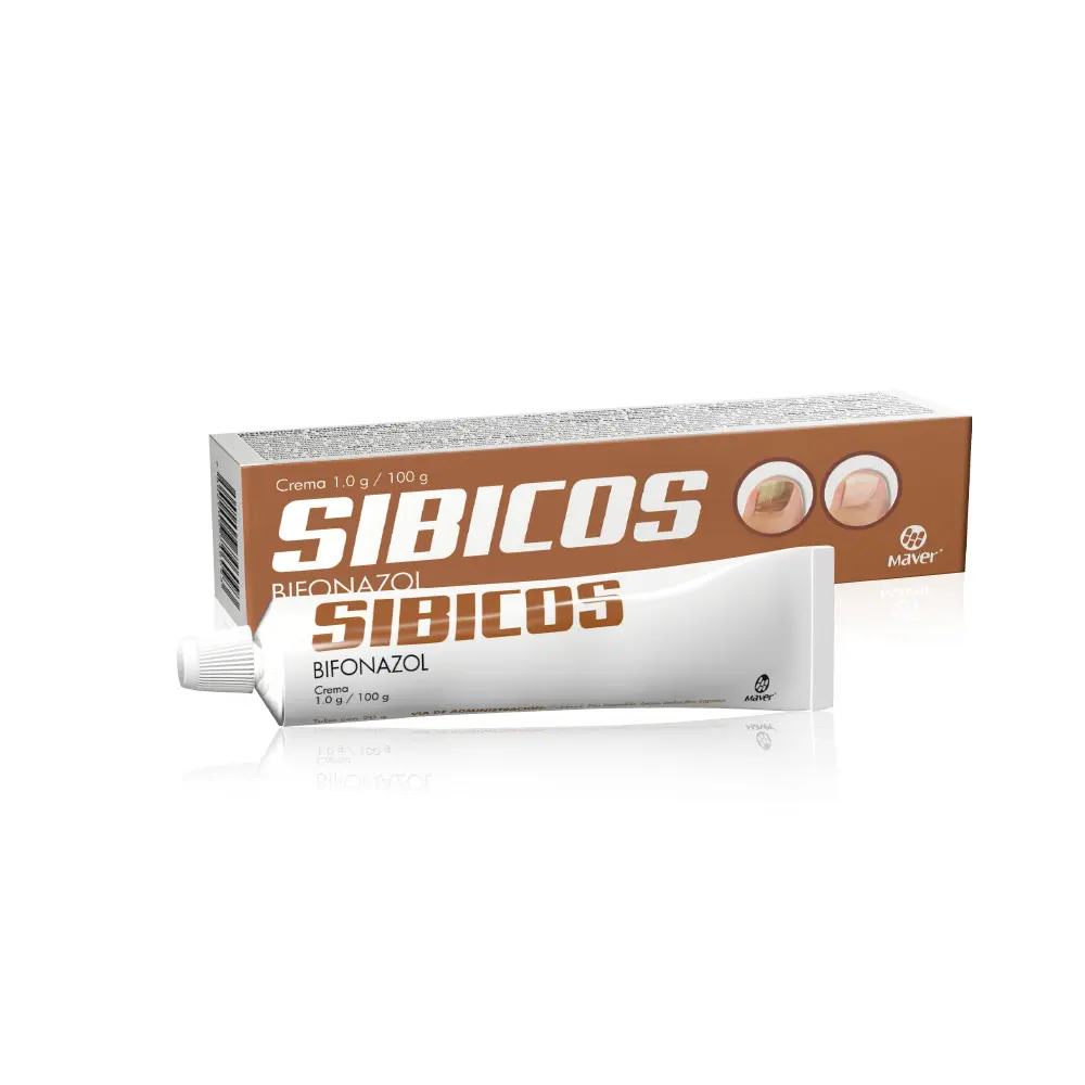 SIBICOS 1% CREM TUBO C/20GR BIFONAZOL (MAVER)