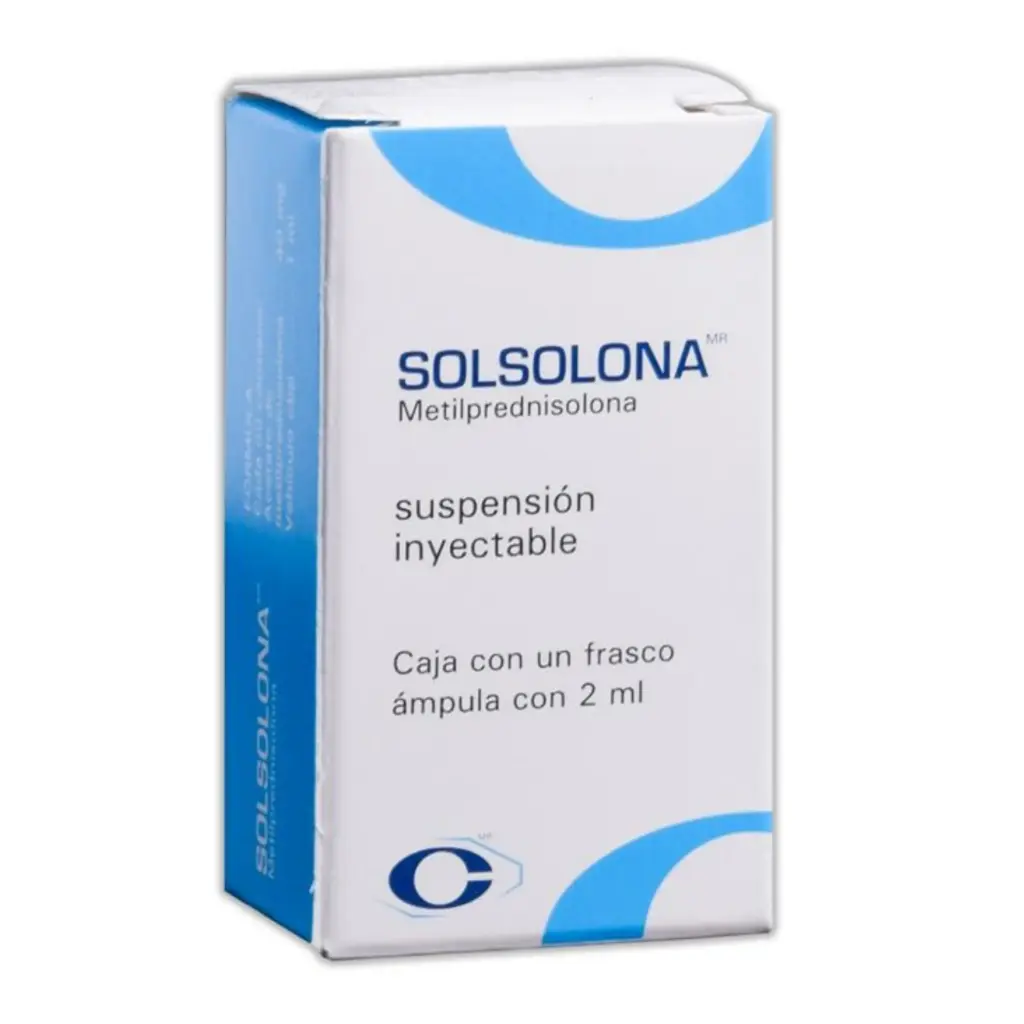 SOLSOLONA 40MG C/2 ML AMP (METILPREDNISOLONA)(FARMADEXTRUM)