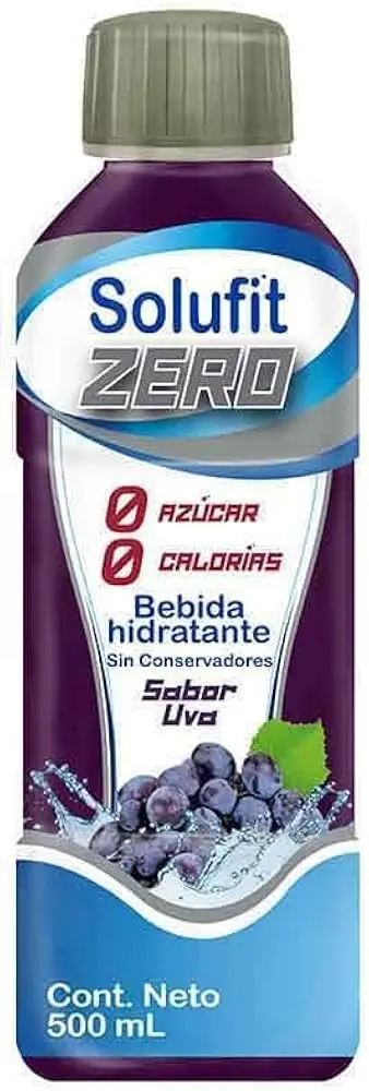 SOLUFIT ZERO UVA 500 ML (ELECTROLITOS ORALES)(AMSA)