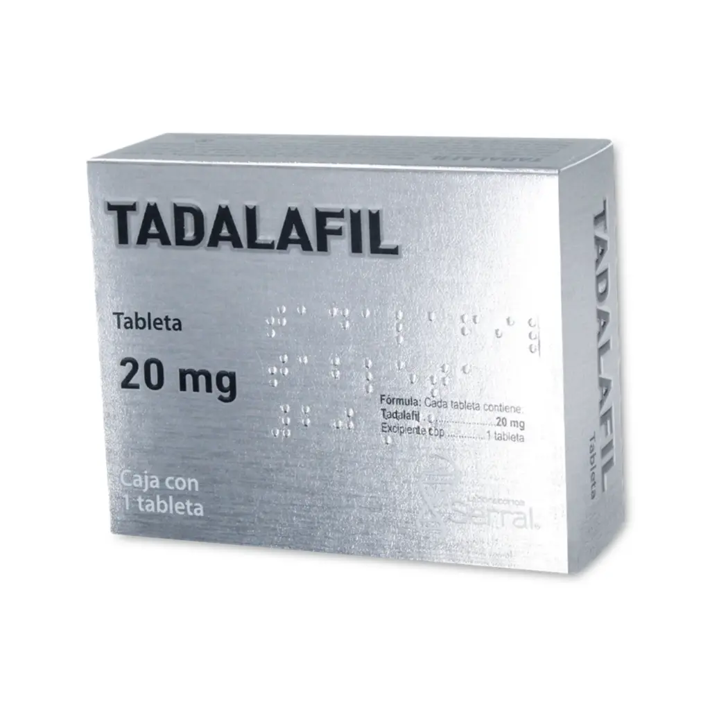 TADALAFIL 20MG C/1 TAB (SERRAL)