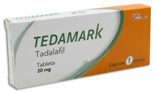 TEDAMARK 20 MG C/1 TABS (TADALAFIL)(DEGORT'S)