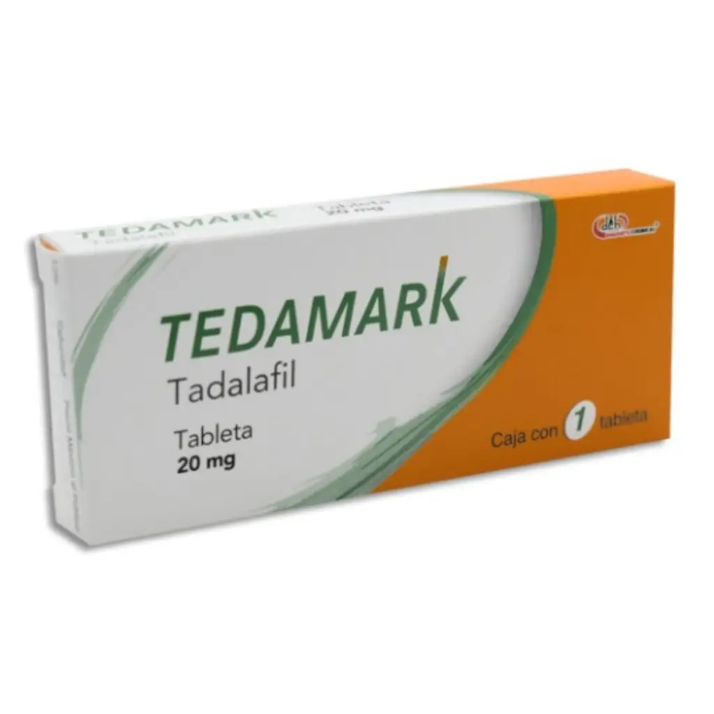 TEDAMARK 20MG C/1 TABS (TADALAFIL)(DEGORT'S)