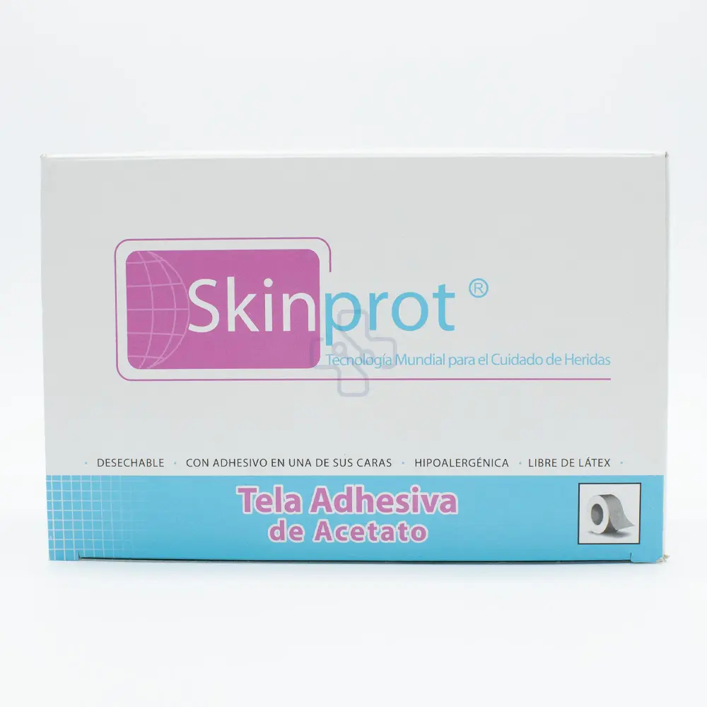 TELA ADHESIVA ACETATO 1.25 X 10 C/24 (SKINPROT/ JAYOR)