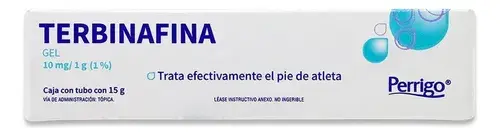 TERBINAFINA GEL 1% TUBO C/15 GR (PERRIGO /QUIFA)