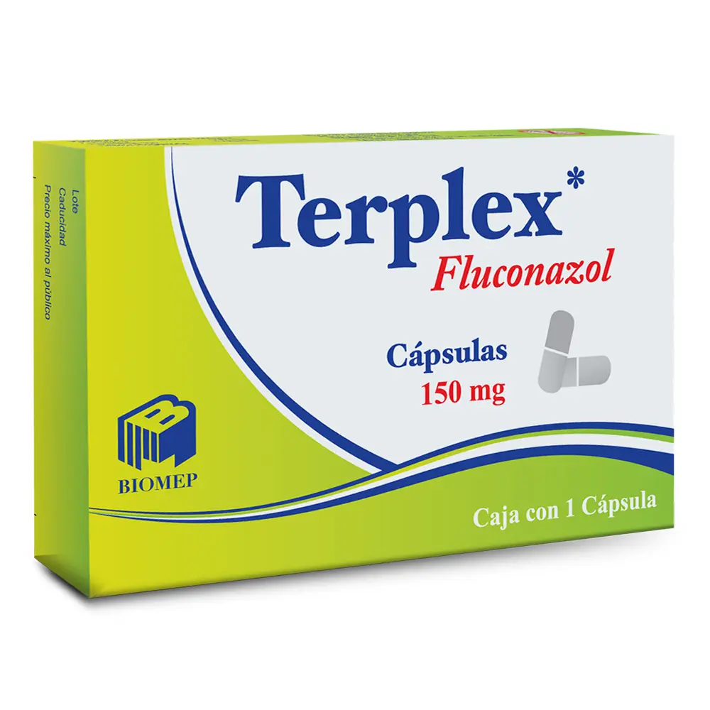 TERPLEX 150 C/1 CAPS (FLUCONAZOL)(BIOMEP)