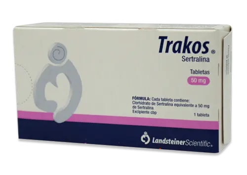 TRAKOS 50MG C/14 TAB (SERTRALINA) (LANDSTEINER)