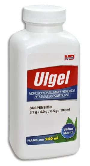 ULGEL C/240 ML SUSP (ALUMINIO, MAGNESIO, SIMETICONA)(LIFERPAL)
