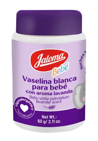 VASELINA PARA BEBE AROMA LAVANDA TARRO C/60G (IVA)(JALOMA)