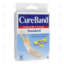 VENDITAS ADHESIVAS CURE BAND C/30 PZ (JALOMA)(IVA)