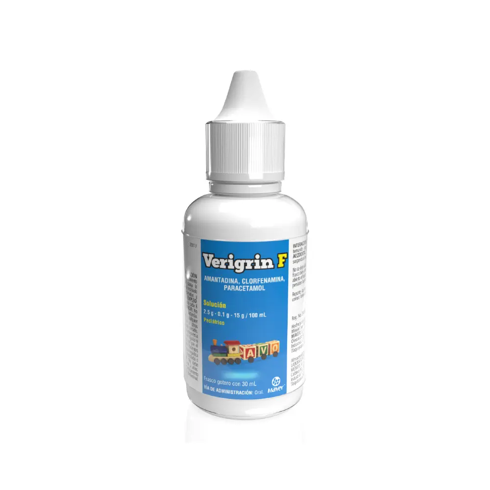 VERIGRIN F PED GOTAS C/30 ML (AMANTAD/CLORFENAM/PARACET)(MAVER)