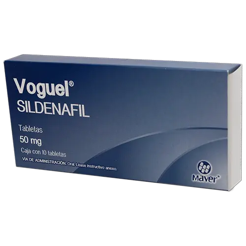 VOGUEL 50 MG C/10 TAB (SILDENAFIL)(MAVER)