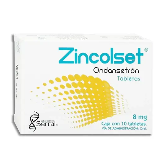 ZINCOLSET 8MG C/10 TAB (ONDANSETRON)(SERRAL)