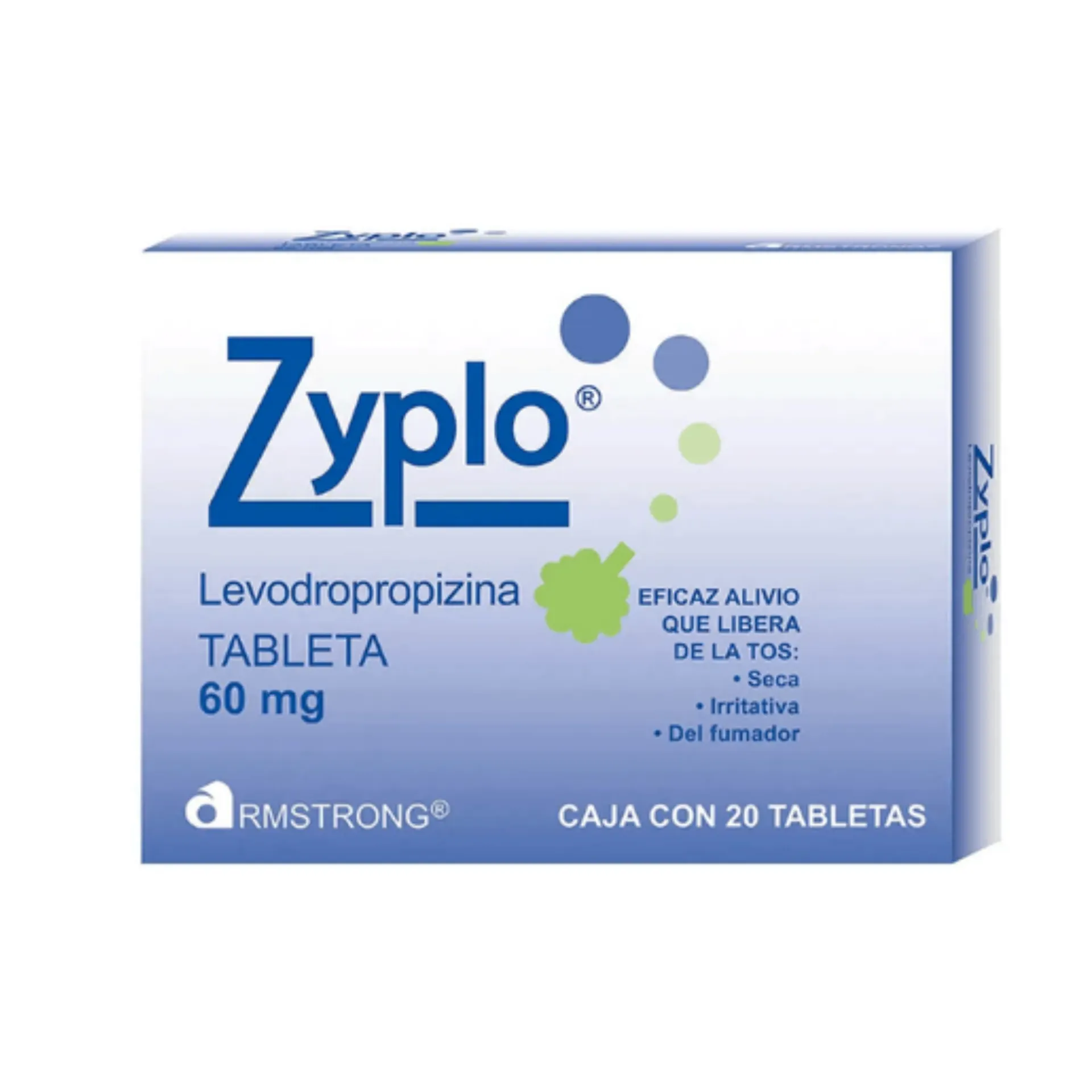 ZYPLO 60MG C/20 TBS (LEVODROPROPIZINA)(ARMSTRONG)