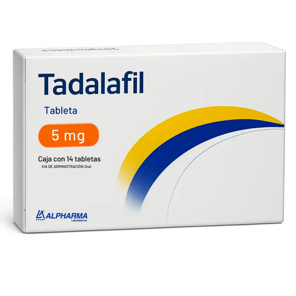 TADALAFIL 5MG C/14 TAB (ALPHARMA)
