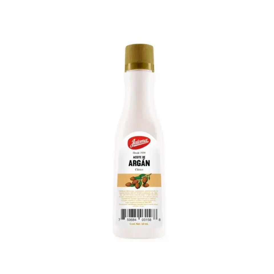 ACEITE DE ARGAN FRASCO C/60ML (IVA)(JALOMA)