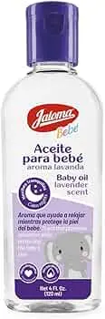 ACEITE PARA BEBE AROMA LAVANDA FRASCO C/120 ML (IVA)(JALOMA)