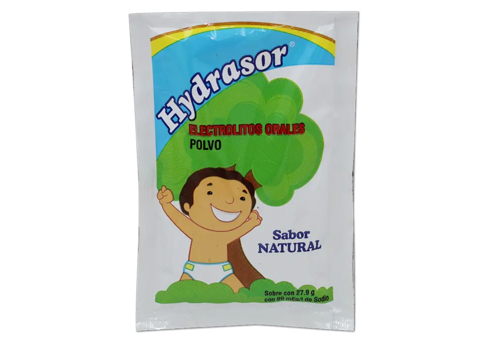 HYDRASOR NATURAL  SOBRE DE 27.9 G.- ELECTROLITOS ORALES (NOVAG)
