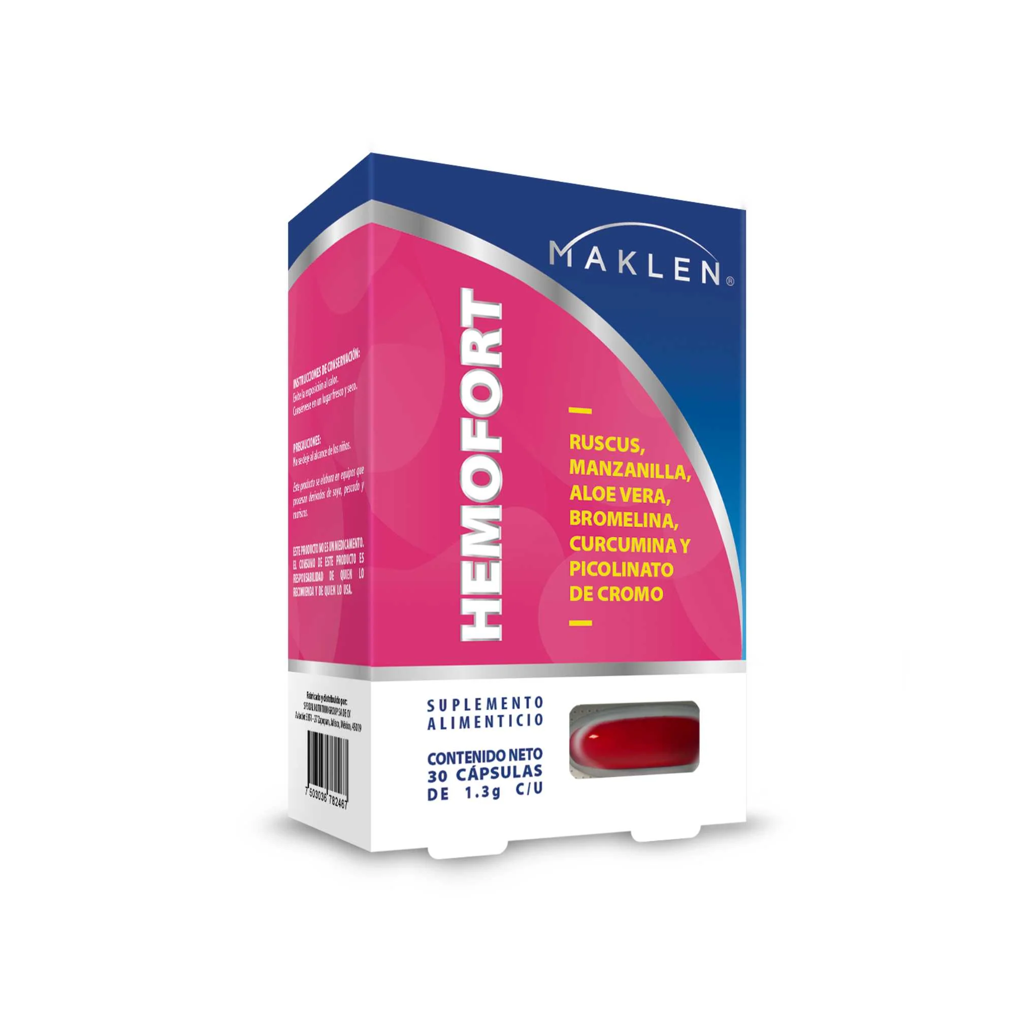 HEMOFORT CON 30 CAPS (IVA) (MAKLEN)