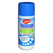 DESODORANTE REFRESCANTE PARA PIES  180G ( IVA ) (JALOMA)