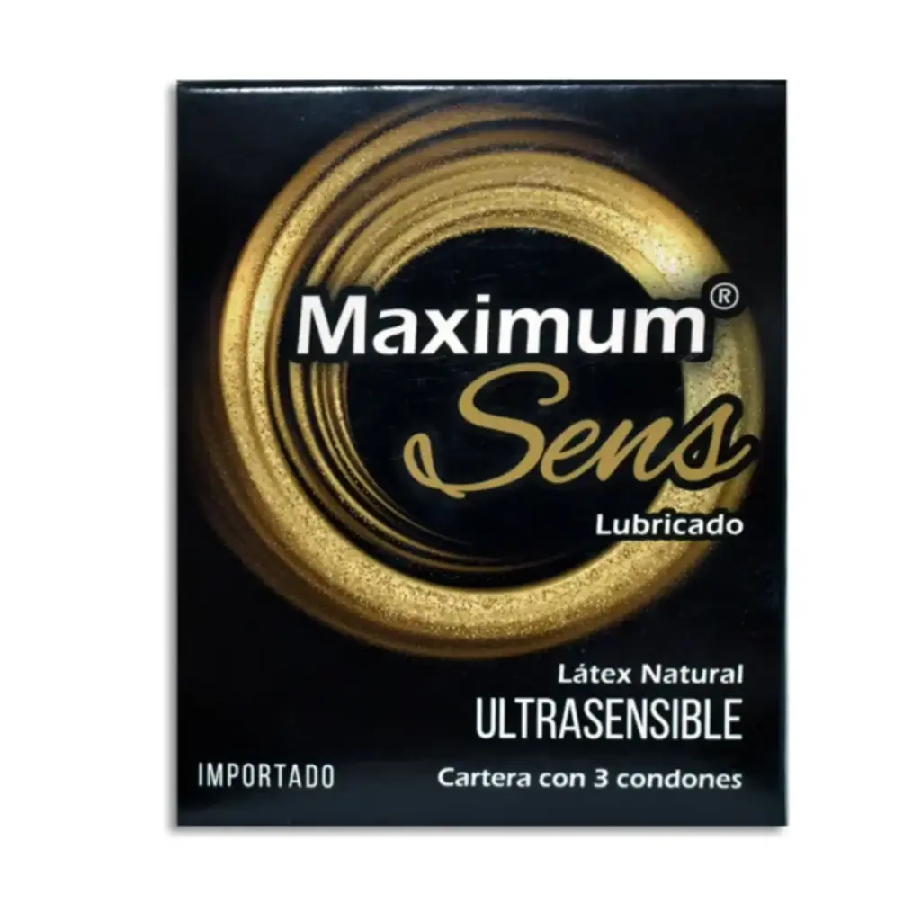 PRESERVATIVO MAXIMUM SENS CARTERA C/3 PIEZAS (IVA)
