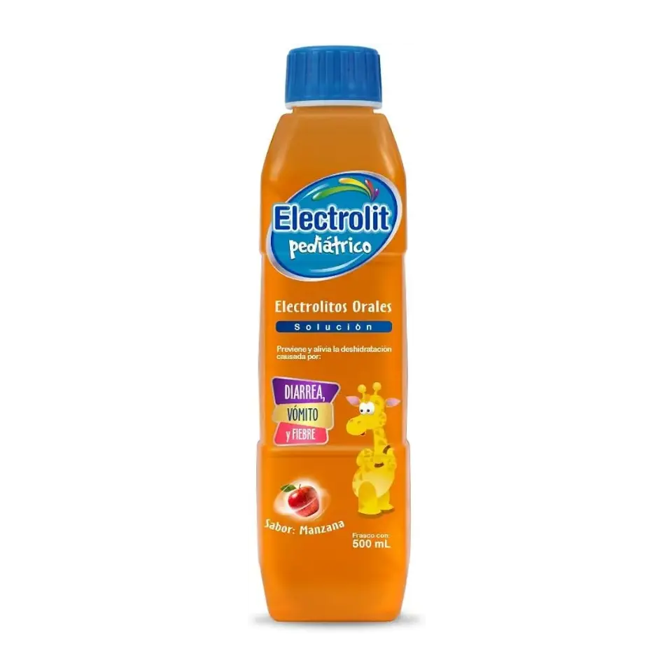 ELECTROLIT PED MANZANA SOL C/300ML (PISA)
