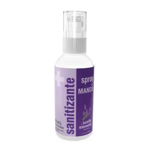 SANITIZANTE SPRAY P/MANOS C/ACEITE ESENCIAL LAVANDA 60ML