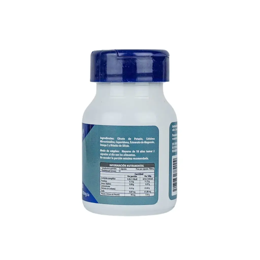 GLICINATO DE MAGNESIO C/OMEGA 3, 900 MG C/30 CAP ( NATURAGEL ) ( IVA )