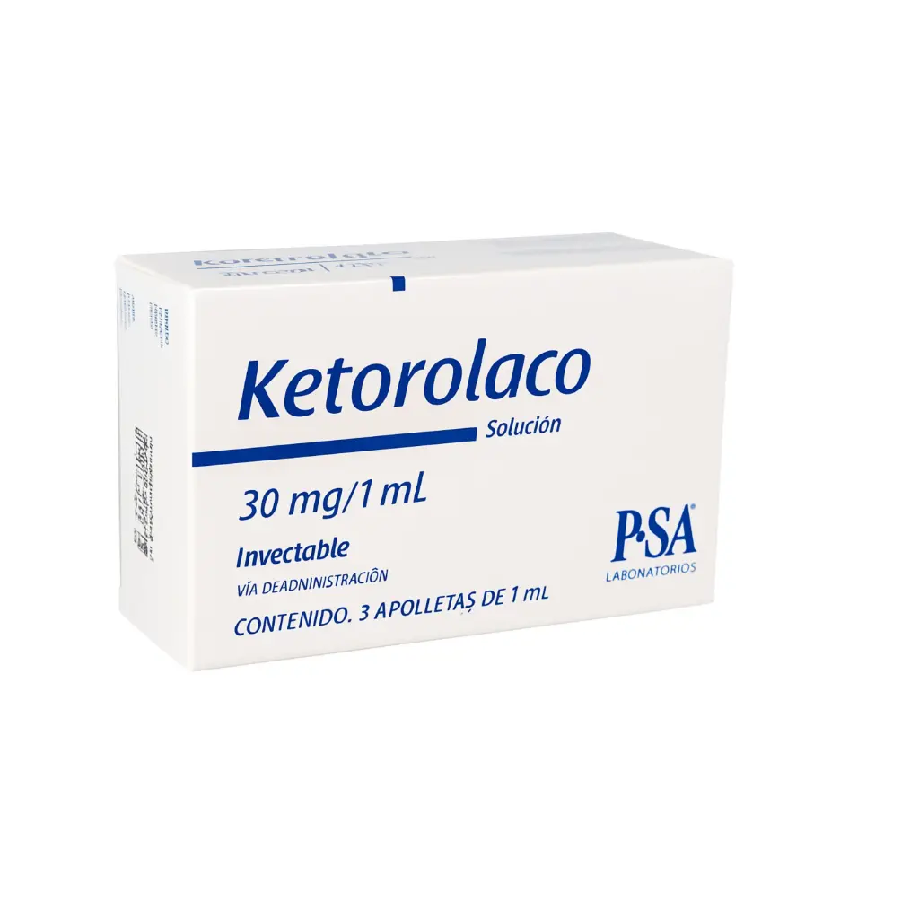 KETOROLACO 30MG C/3 AMP (PISA)