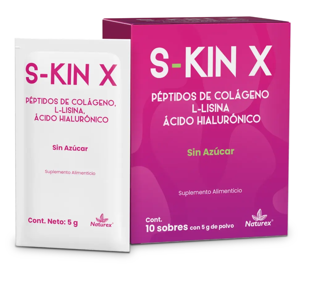 S-KIN X C/10 SOBRES S/A (COLAGENO, L-LISINA, AC. HIALURONICO)