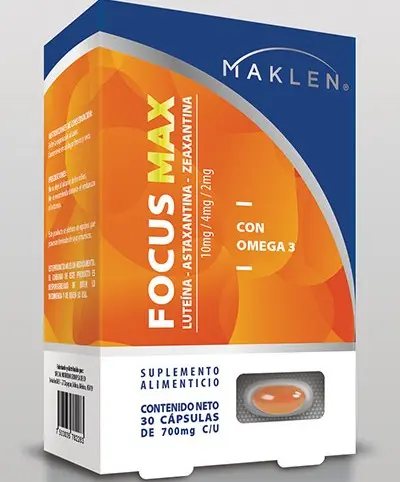 FOCUS MAX 25/5 MG C/30 CAPS ( LUTEINA, ZEAXANTINA ) ( IVA )