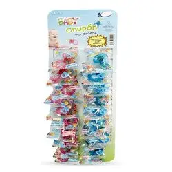 CHUPON MARGARITA CORTO ROSMAR EXHB C/30 PZ (IVA)(MENAMEX)