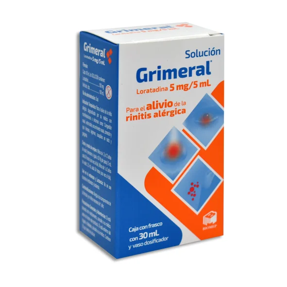 GRIMERAL 5MG/5ML SOL C/30ML (LORATADINA)(BIOMEP)
