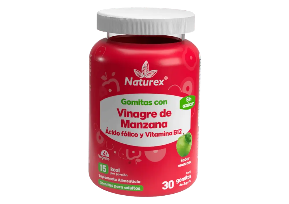 VINAGRE DE MANZANA C/30 GOMITAS NATUREX (IVA)