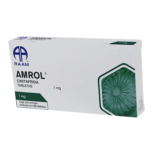 AMROL 1MG C/25 TABS (CINITAPRIDA)(RAAM)