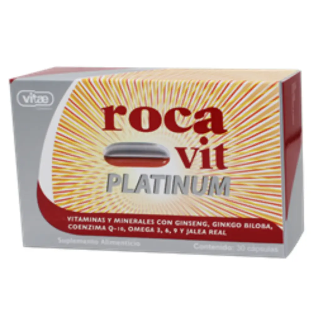 ROCAVIT PLATINUM C/30 CAPS (VITAMINAS)(IVA)(GELPHARMA)