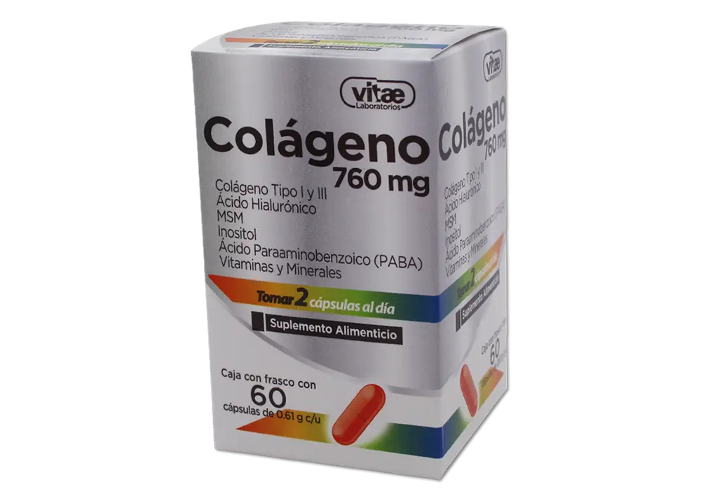COLAGENO 760MG C/60 CAPS (VITAE)(IVA)(VITAE)